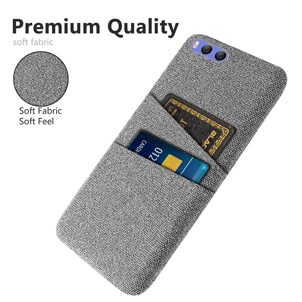 Case For Xiaomi Mi6 Case Xiaomi Mi 6 6X Luxury Fabric Dual Card Phone Cover For Xiaomi MI6 MI6X Capa Coque Funda