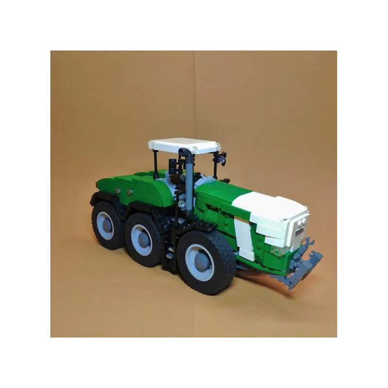 MOC-83784Agricultural Tractor Assembly Stitching Building Block Model 774Parts MOC Creative Building Blocks Boy Birthday ToyGift