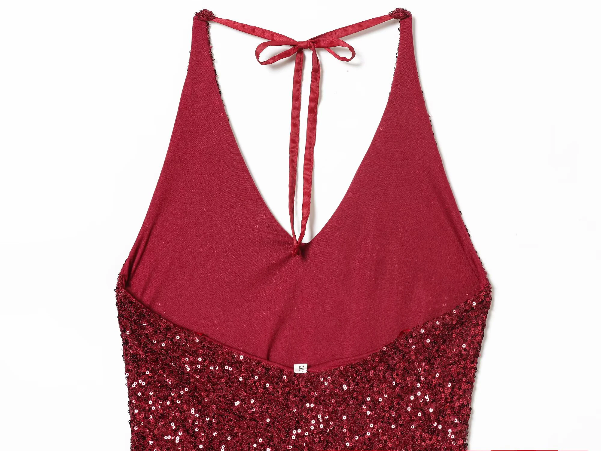 เดียบาเอ ชุดเดรสยาวเปิดไหล่ประดับลูกปัด คอวี แขนกุด สไตล์วันหยุดพักผ่อนริมทะเล สำหรับผู้หญิง คอลเลคชั่นใหม่ฤดูหนาว