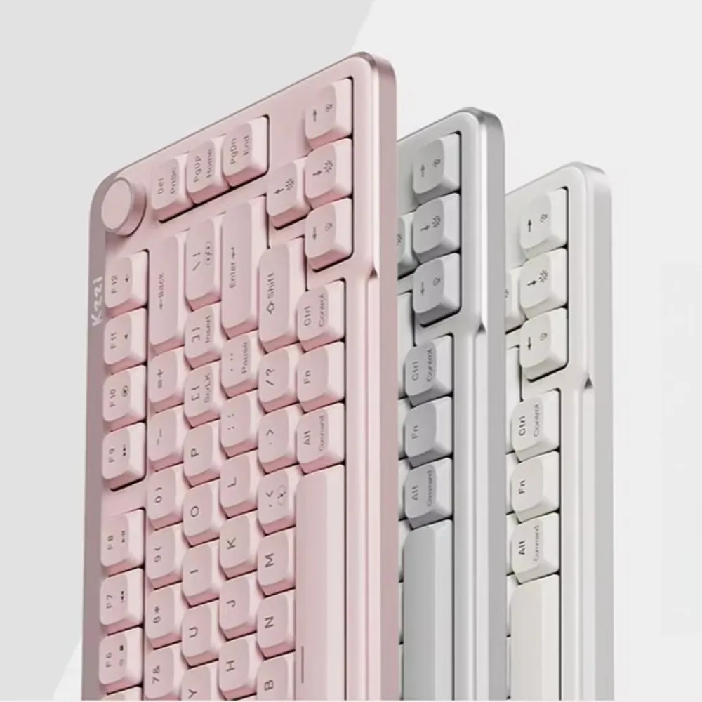 KZZI I75 Youth Edition Low-Profile Mechanical Keyboard Tri-Mode Wireless 75% Layout Hot Swap Portable Low Latency PC Accessories
