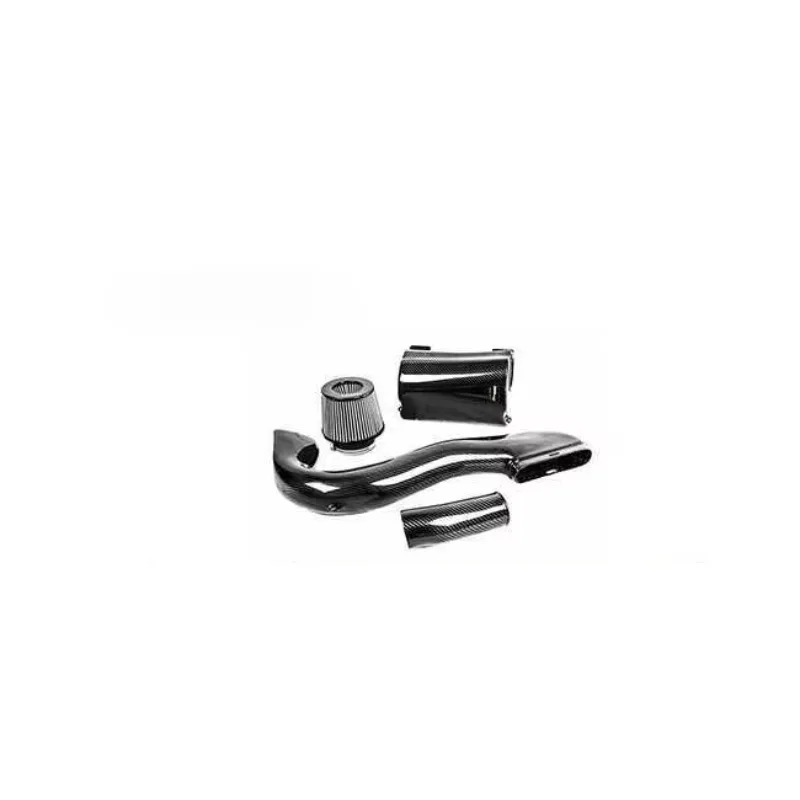 Dry Carbon Fiber Cold Air Intake Kit for Mercedes Benz W205 C180 C200 C260 C300 M274 2.0T Engine Cold air Intake Kit