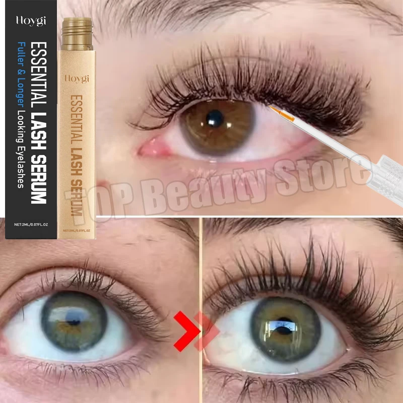 Serum na rzęsy i brwi 7-dniowy szybki wzrost, mocne wzmacnianie, pełne i gęste rzęsy, kuracja przedłużająca, pogrubiające produkty do pielęgnacji.