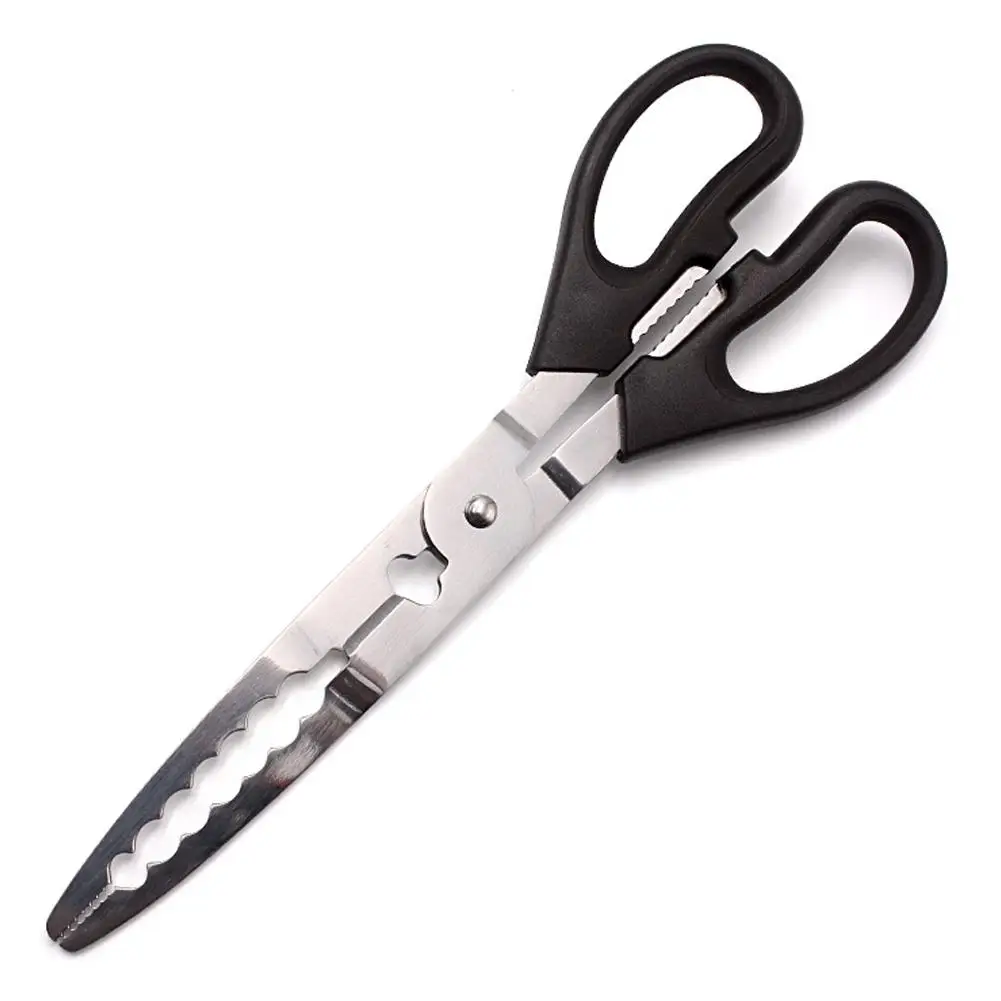 Multifunctional Fishing Pliers Gripper Stainless Steel Fishing Plier Scissors Tackle Accessories For Fisherman Angler U0Y0 image 3