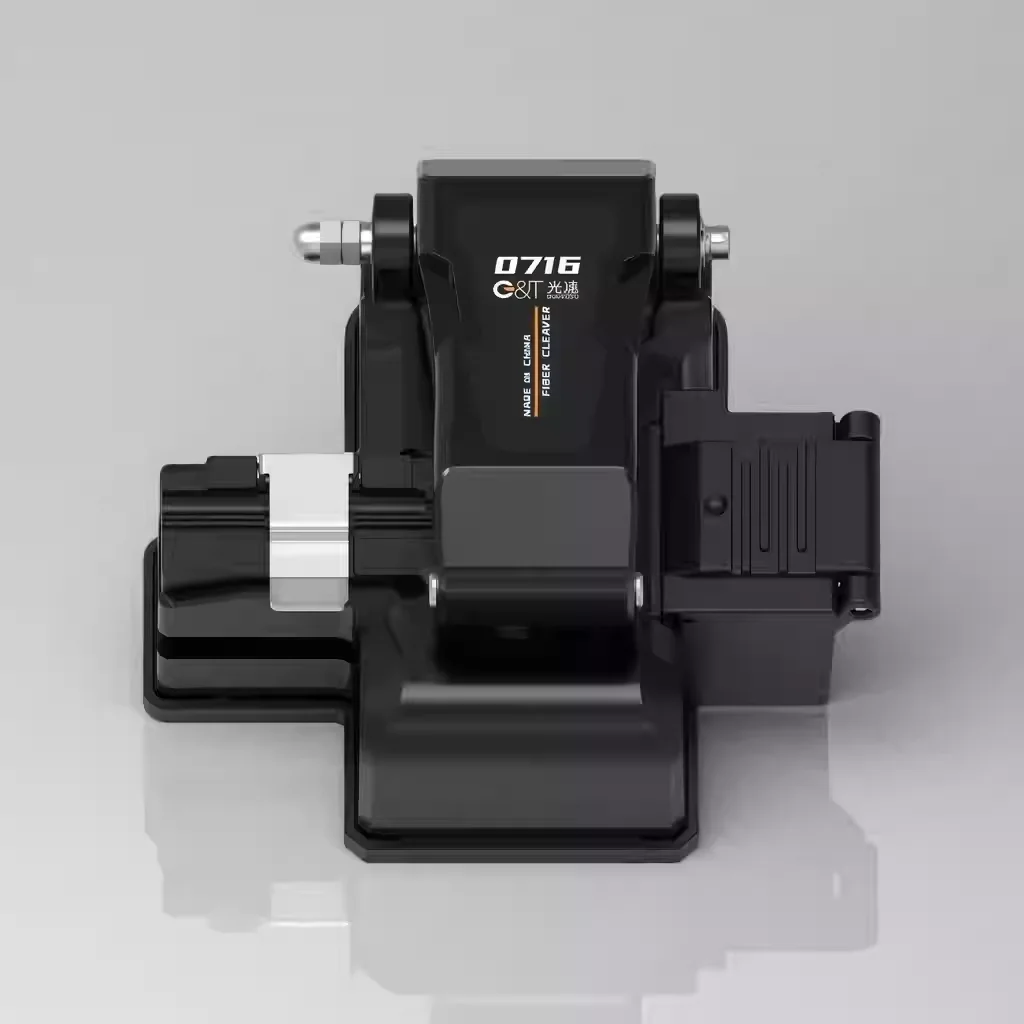 G&T Lightspeed 0716 Fiber Cleaver One-step Press Automatic Blade Return for Cold Splice Hot Melt FTTH Cutting Tool