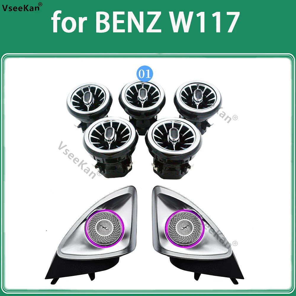 For Benz CLA W117 ambient light（2013-2019）1:1 mold special style Symphony lights ambient light car Lights interior atmosphere