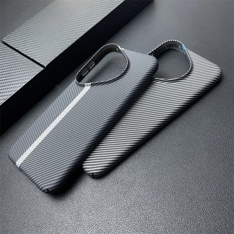 Skin Feel Carbon Fiber Texture Case for Huawei Pura 70 Ultra P70 Pro P70 Pro Plus P70 Ultra-Thin Stylish Protective Cover Funda