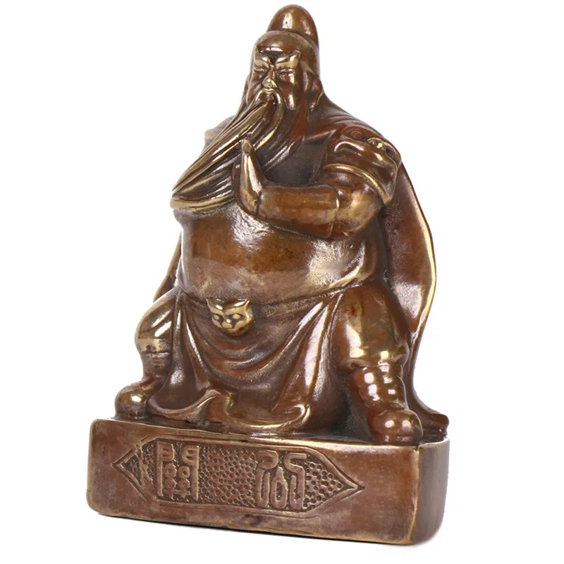 

Изделие: бронзовые украшения с изображением Воинственного Бога Богатства, военный офицер Гуань Гун.