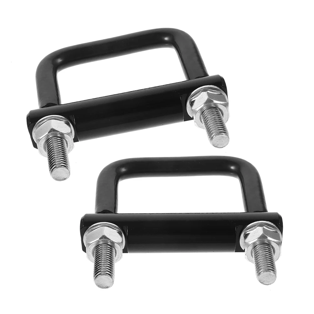 

2Pcs Black Trailer Hitch Tightener Anti-Rattle Clamp Stabilizer For Secure Connection On American Trailers