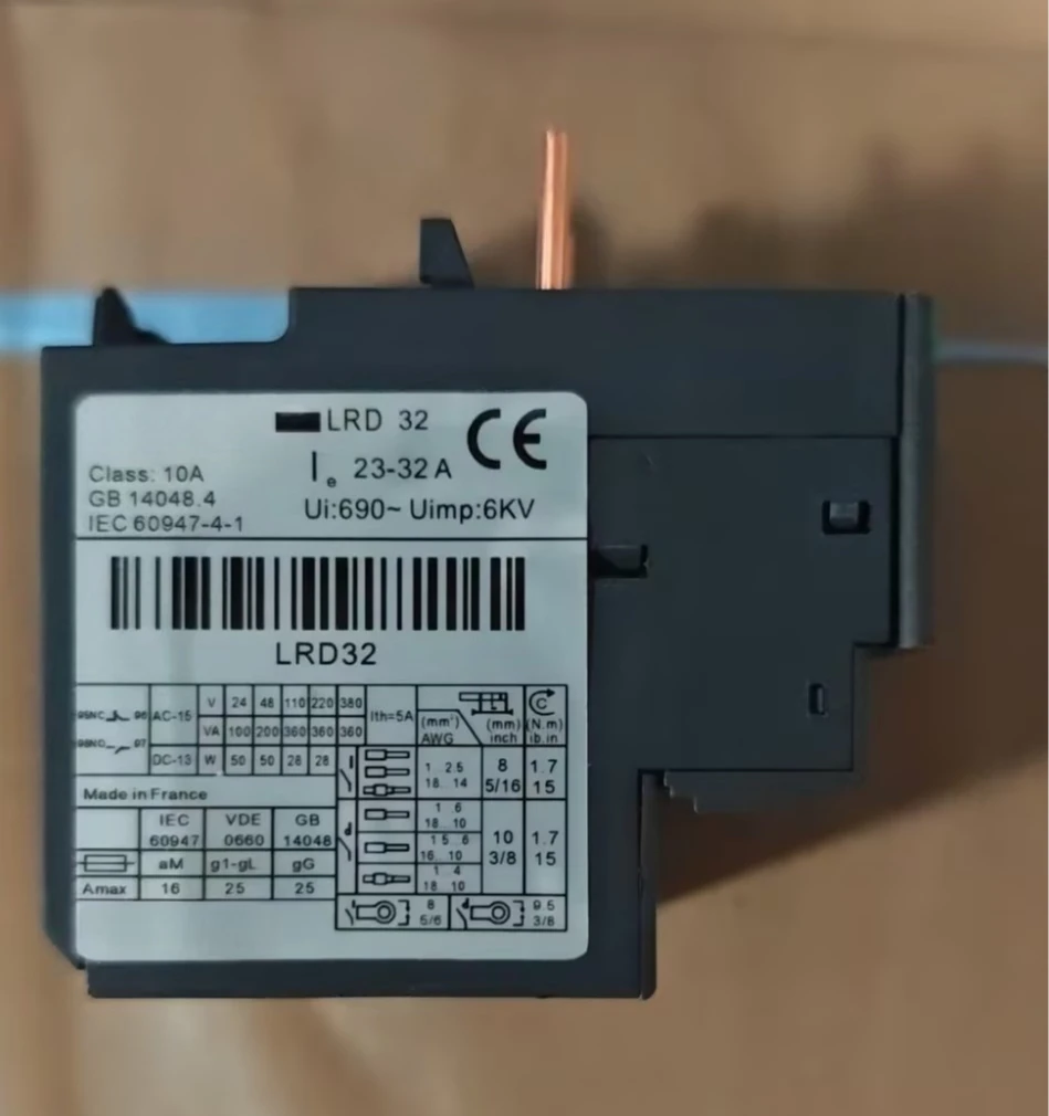 Brand New LRD32 23-32A Screw Clamp Differential Thermal Overload Relay Fast Transport
