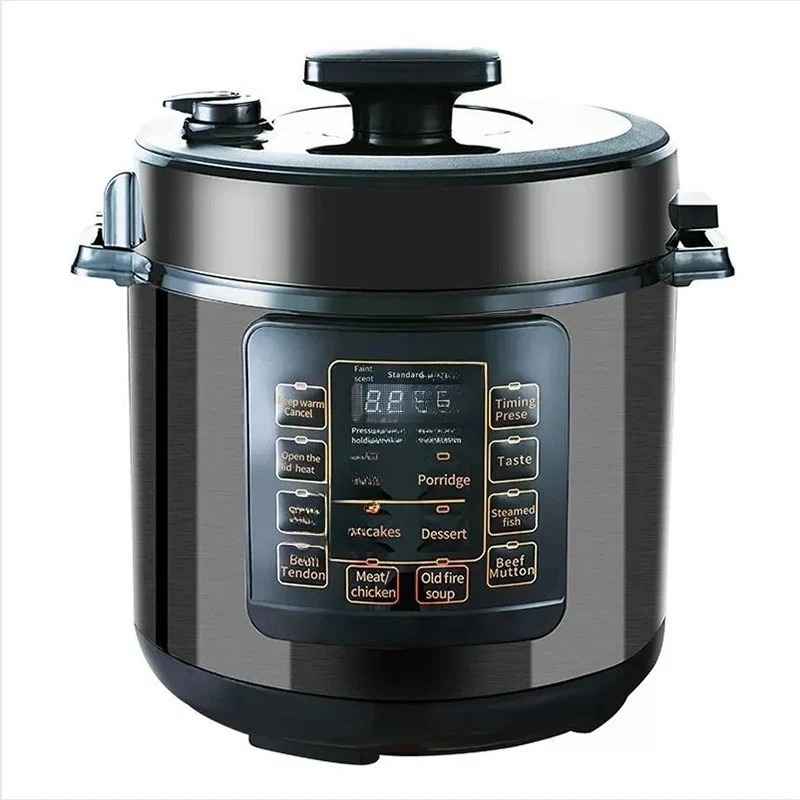 Panela de Pressão Elétrica de 6L ​ ​ Panela Multifuncional 6 em 1: Cozimento Rápido, Cozimento Lento, Sauté e Vapor ​