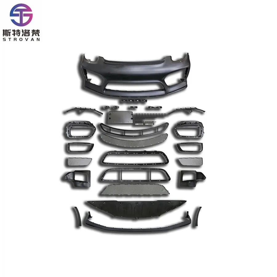 

STLF FRONT BUMPER GT4 LOOK for CAYMAN 981C''14-16 / BOXSTER 981''13-16''