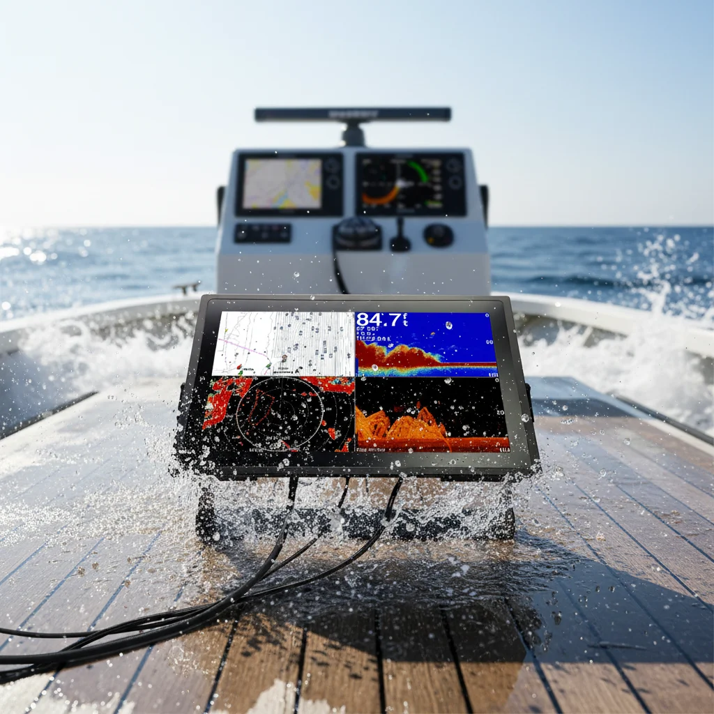 

Marine 15.6 18.5 21.5 24 Inch 1500nits Outdoor Waterproof IP67 Touch Screen Display Fishing Boat Industrial Monitor