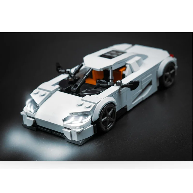

2024 Psyche City Car Speed Champion Classic Classic Car Building Blocks Brick Racing Model Children's Toy Gift