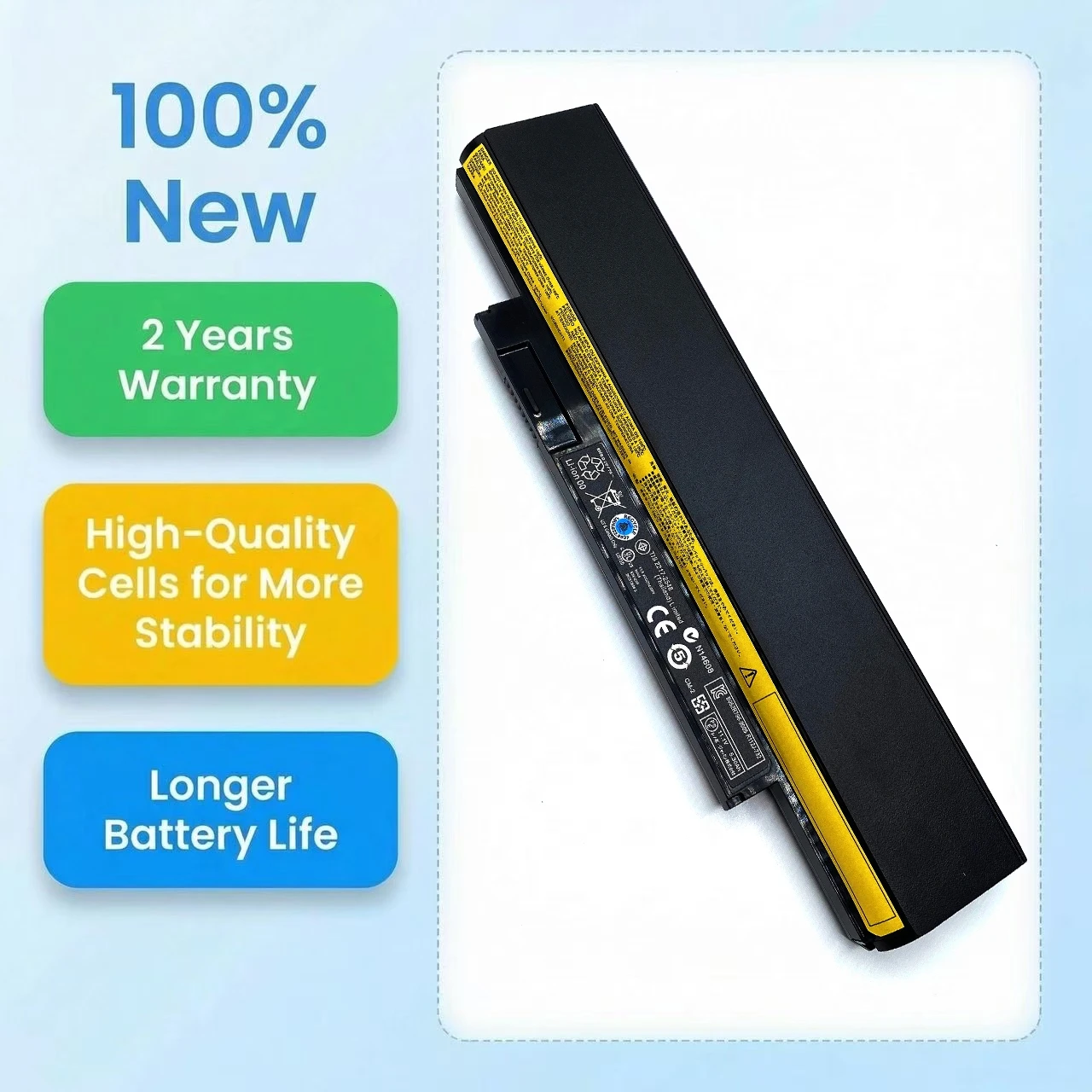 

Новая батарея для ноутбуков Lenovo ThinkPad E120 E125 E130 E135 E145 E320 E325 E330 E335 L330 X121E X130E X131E X140E (модели 45N1058, 45N1062)