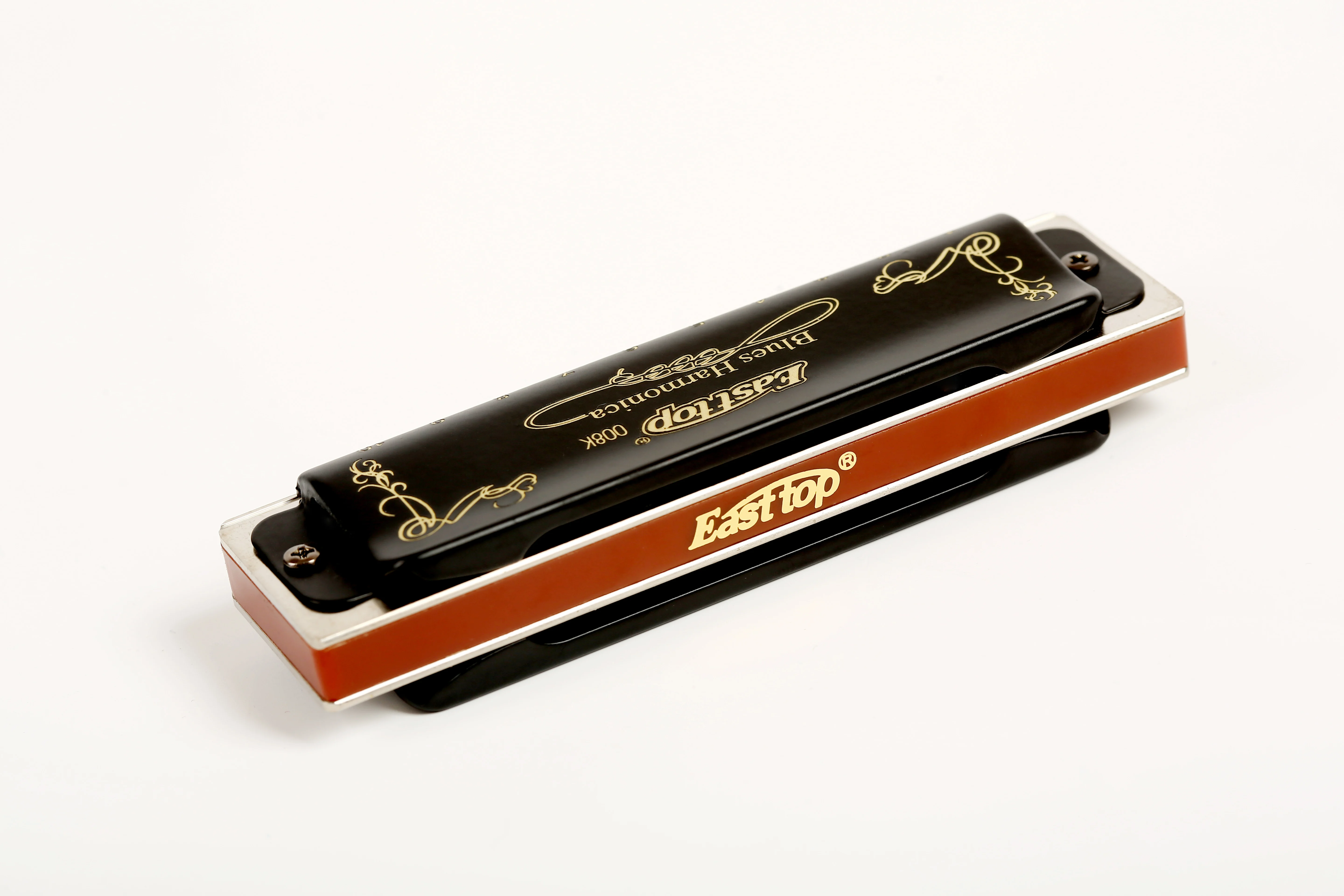 EASTTOP mouth organ T008K Blues harp,key of Paddy G, blues harp,10holes harmonica for beginner,player,gift