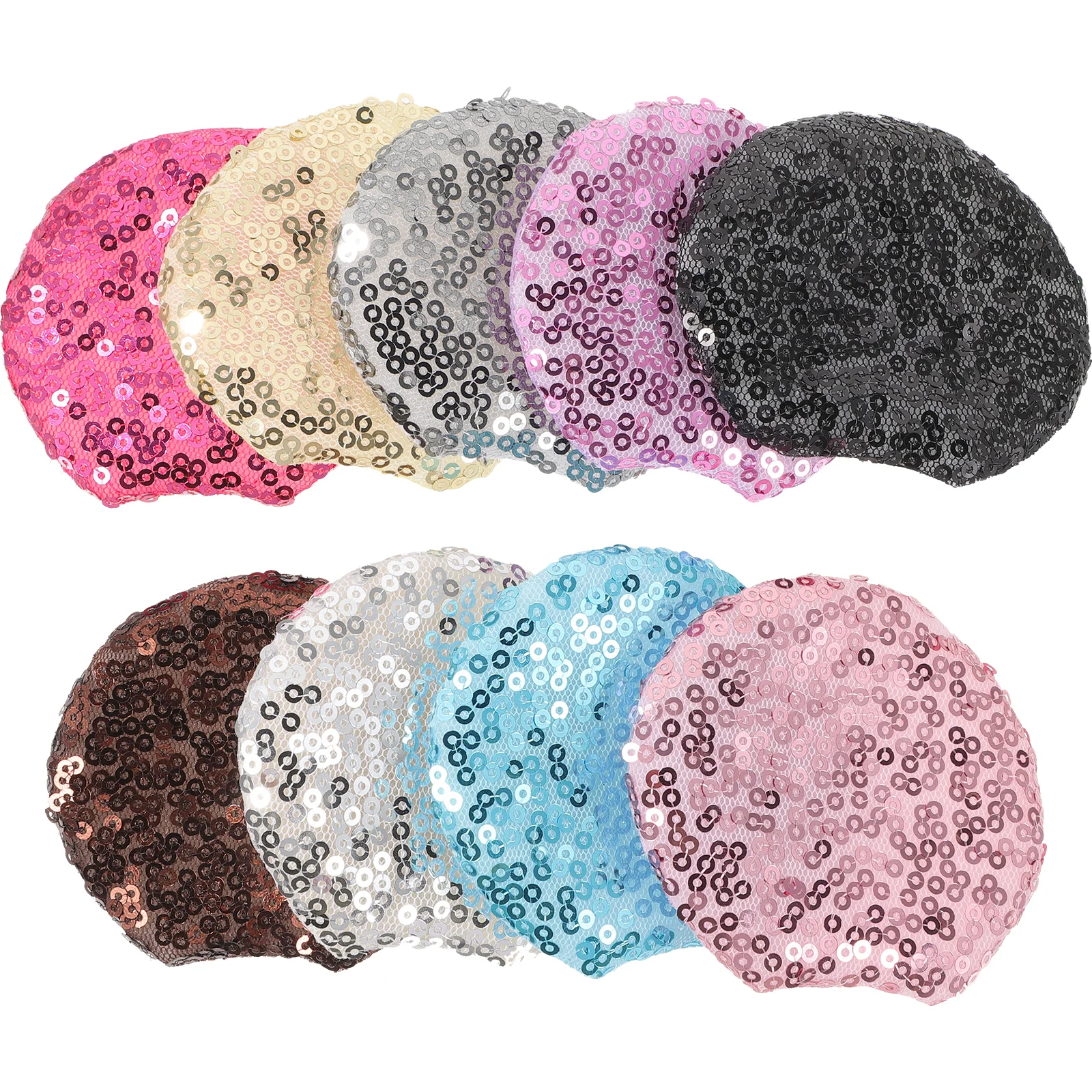 18 قطعة آذان الماوس الترتر لتقوم بها بنفسك عدة الحرفية لمشبك الشعر عقال صنع لوازم بريق الفئران آذان مشبك شعر صنع الملحقات #2