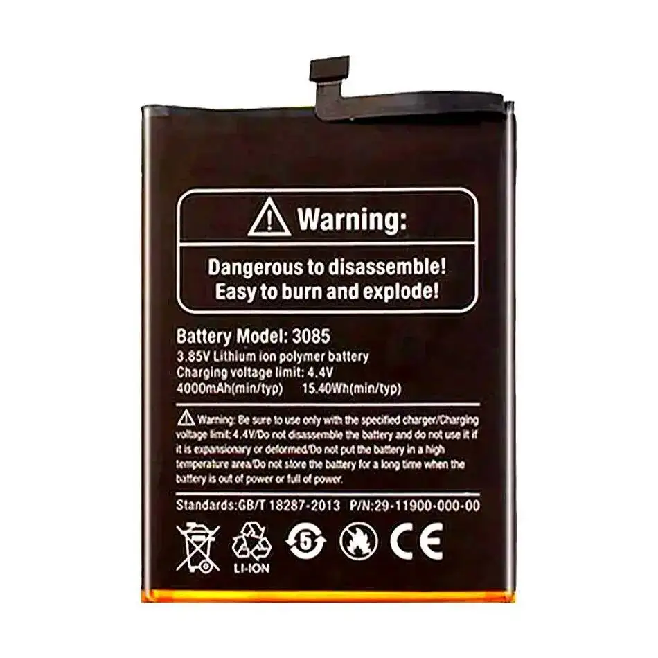 Batteria stabile per telefono cellulare 4000Mah ad alta capacità per Ulefone Armor X6 3805