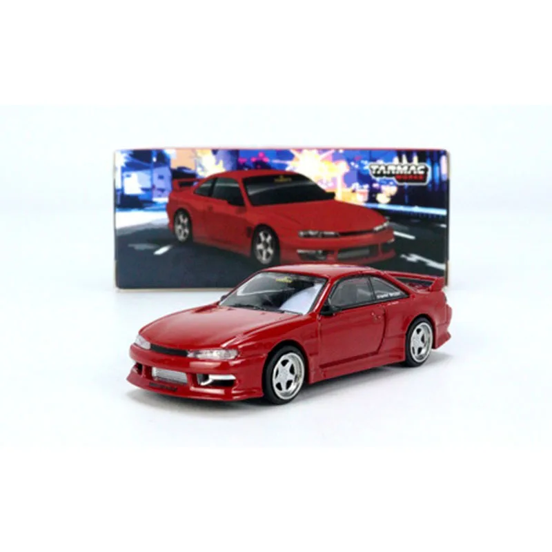 1:64 Scale Nissan Silvia S14 Alloy Car Model Collection Ornaments