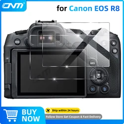 2PCS Tempered Glass for Canon EOS R8 R7 R6 Mark II R50 R10 R5 RP Screen Protector Anti-Scratch Protective Film Accessories