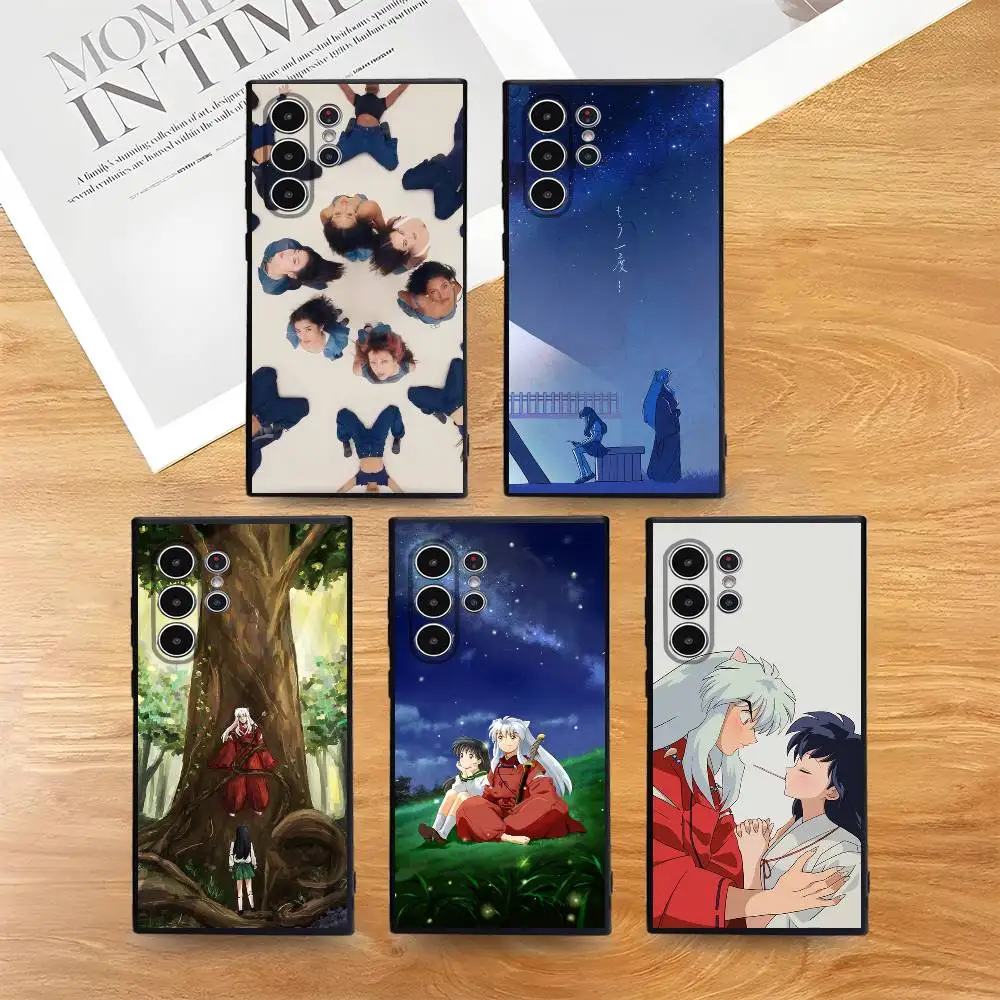 

Anime I-Inuyashas Popular Phone Case For Phone S Series S21 S22 S23 S24 S25 FE Plus Ultra TPU Soft To Skin-friendly Case