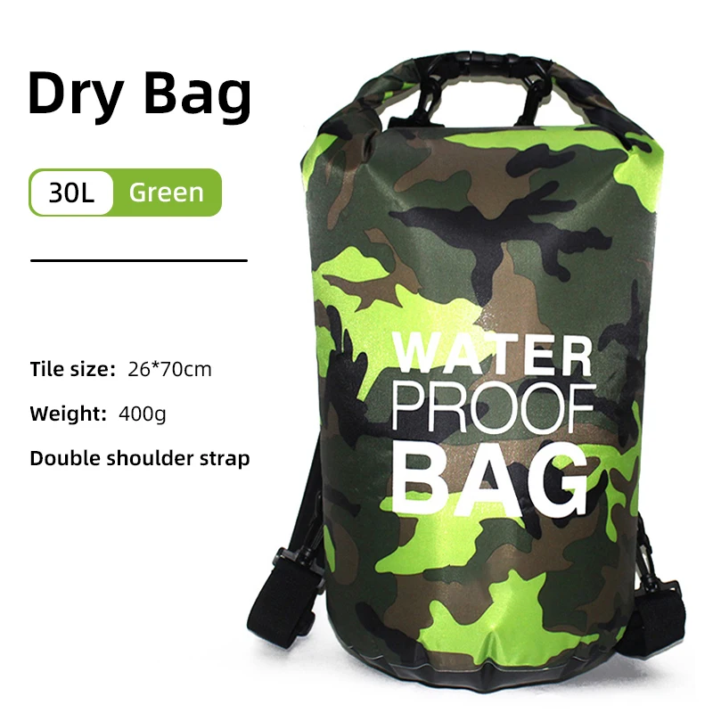 Furukroa 30L 15L Wasserdichte Trockenen Taschen Mit Nass Trennung Tasche Rucksack Für Kajakfahren Bootfahren Schwimmen Outdoor Sport Tasche XAZ9 4