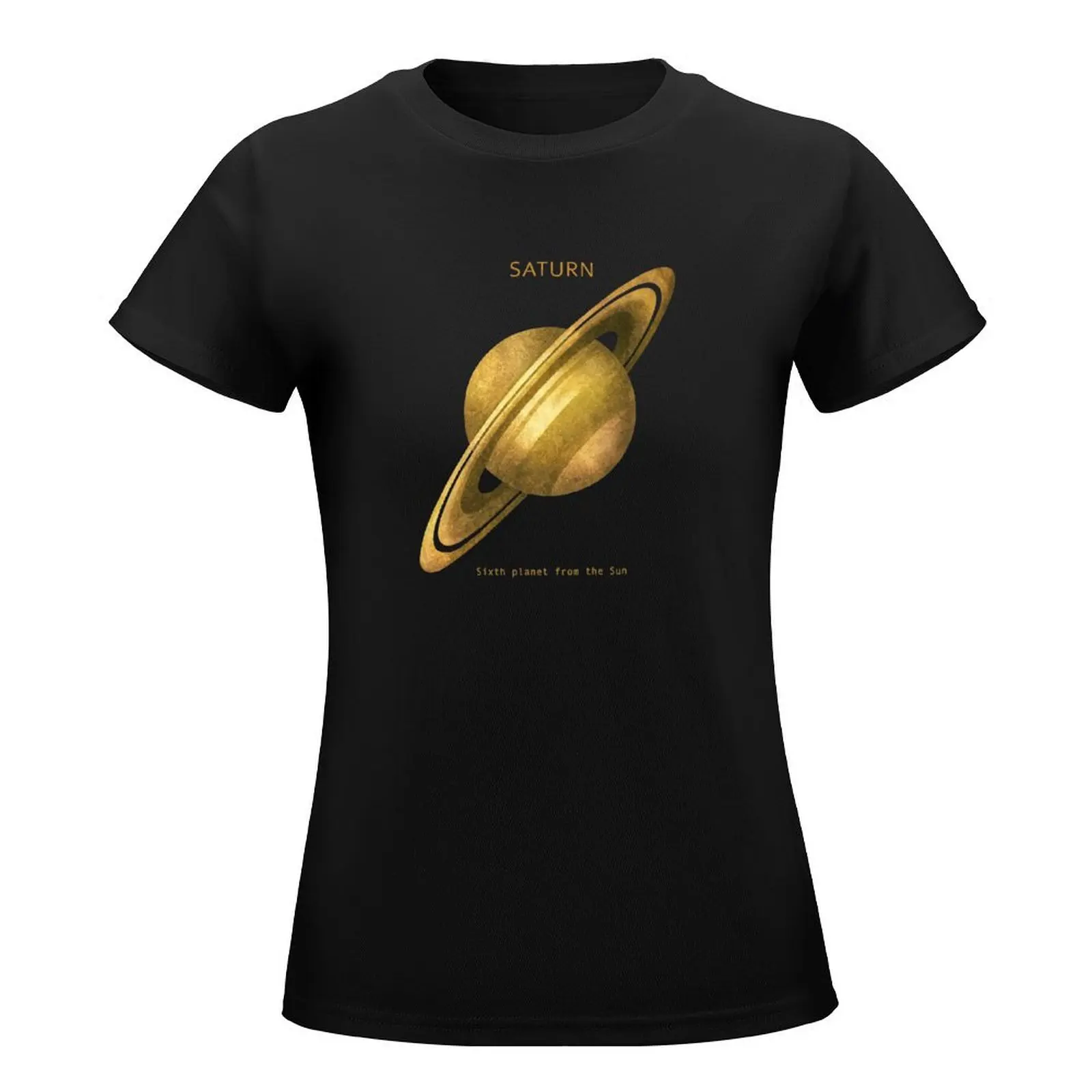 Saturn T-Shirt tops cute clothes shirts graphic tees vintage clothes luxury designer clothing Women