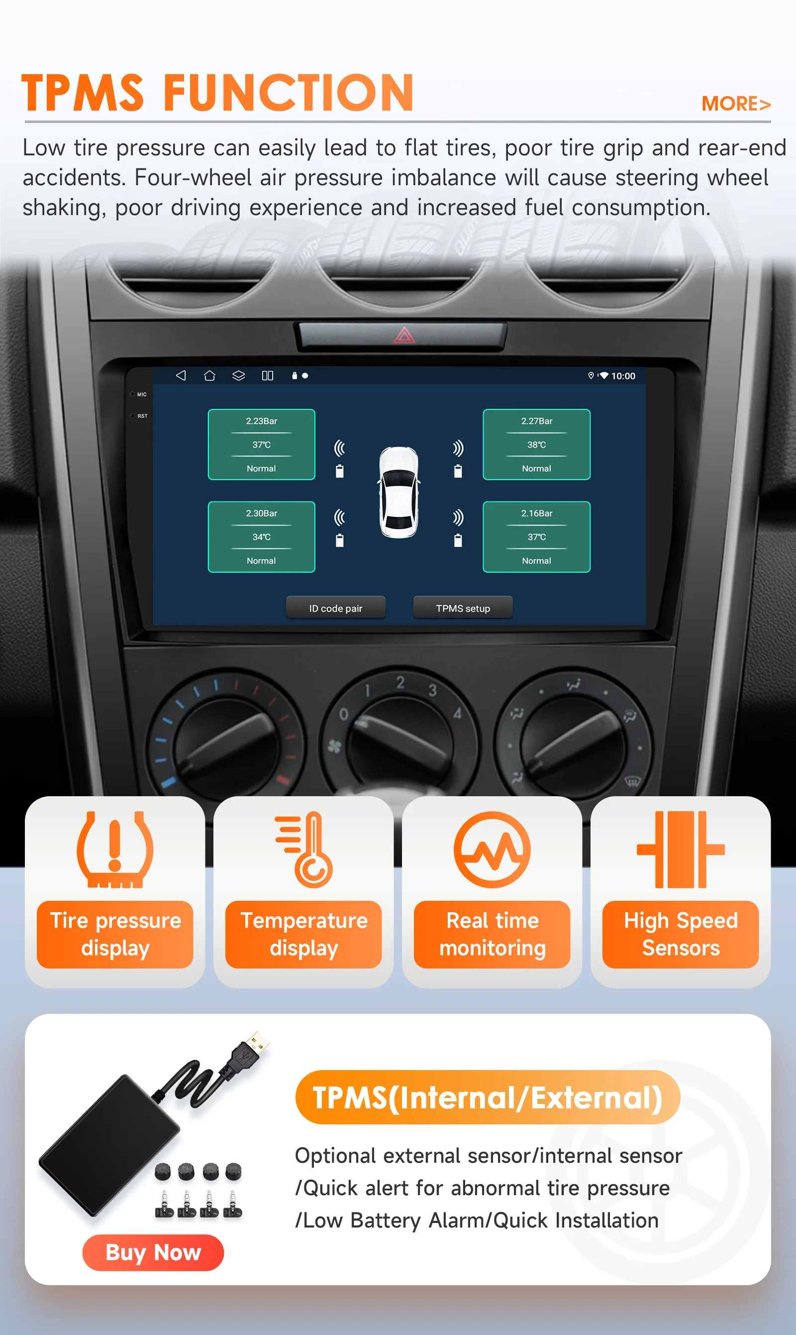 Hizpo 2 DIN Android 14 Auto Radio For Mazda CX-7 CX7 2008 - 2015 Carplay 4G Car Multimedia GPS 2DIN Autoradio Octa Core Navi DSP