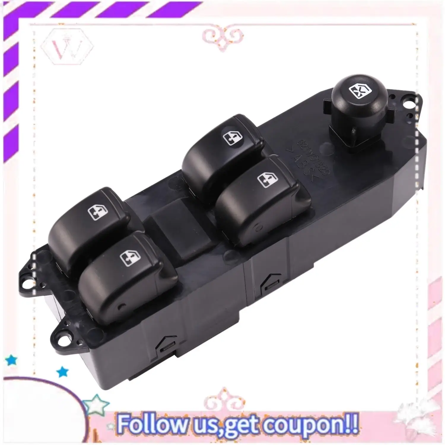 

Easy To Use New Power Window Switch Fit For DAEWOO NUBIRA 96269354