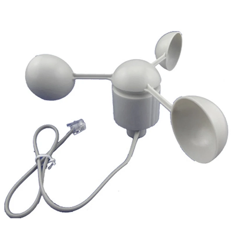 Anemómetro de WH-SP-WS01, instrumento de medición de velocidad del viento, Sensor de velocidad del viento, instrumento meteorológico para anemómetro