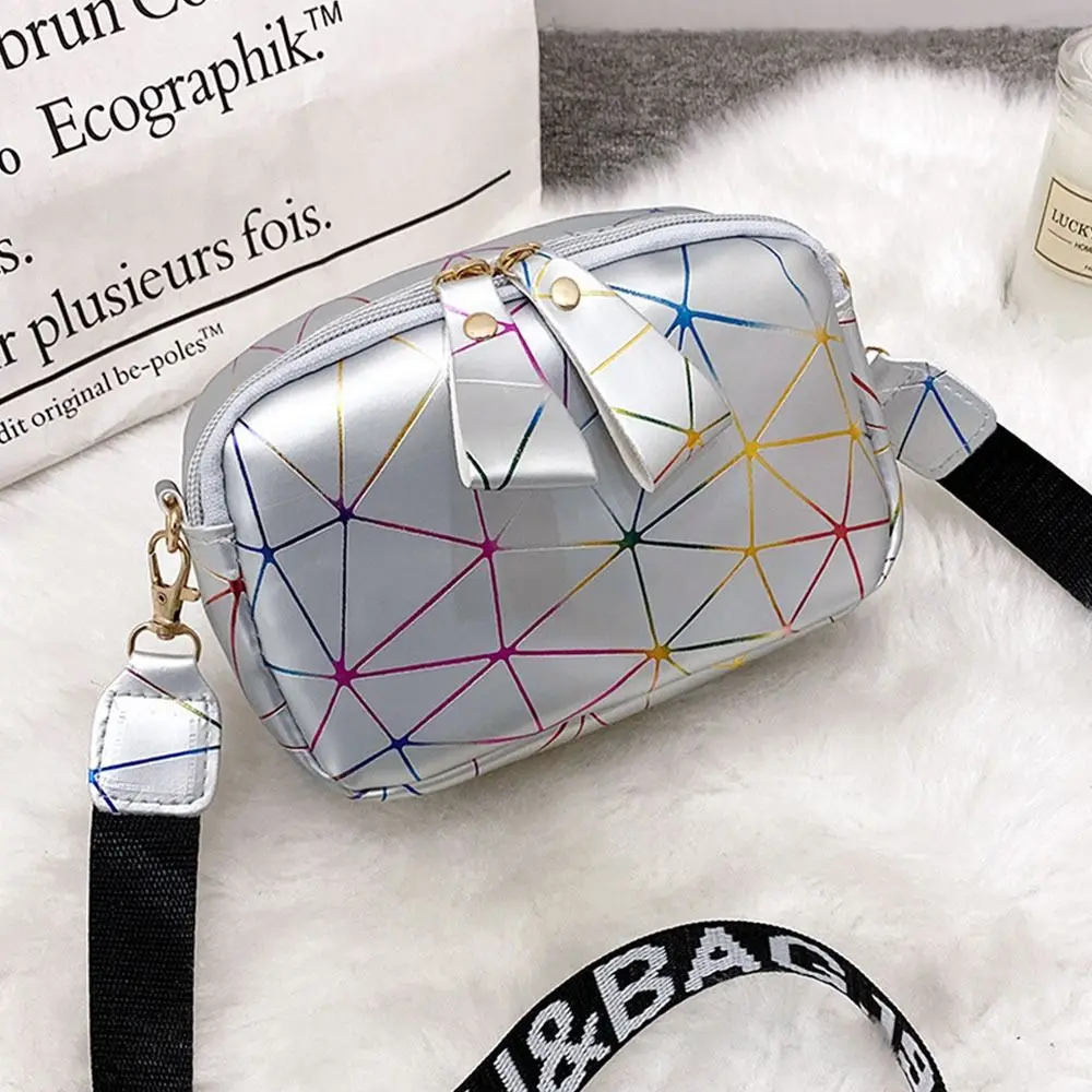 Small Zipper Crossbody Bags for Women Summer PU Leather Shoulder Messenger Bag for Girl Handbag Fashion Phone Purse