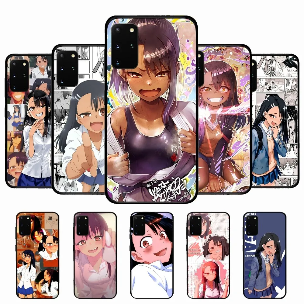 Nagatoro San Anime Phone Case For Samsung S 9 10 20 21 22 23 30 23 24 plus lite Ultra FE S10lite Fundas