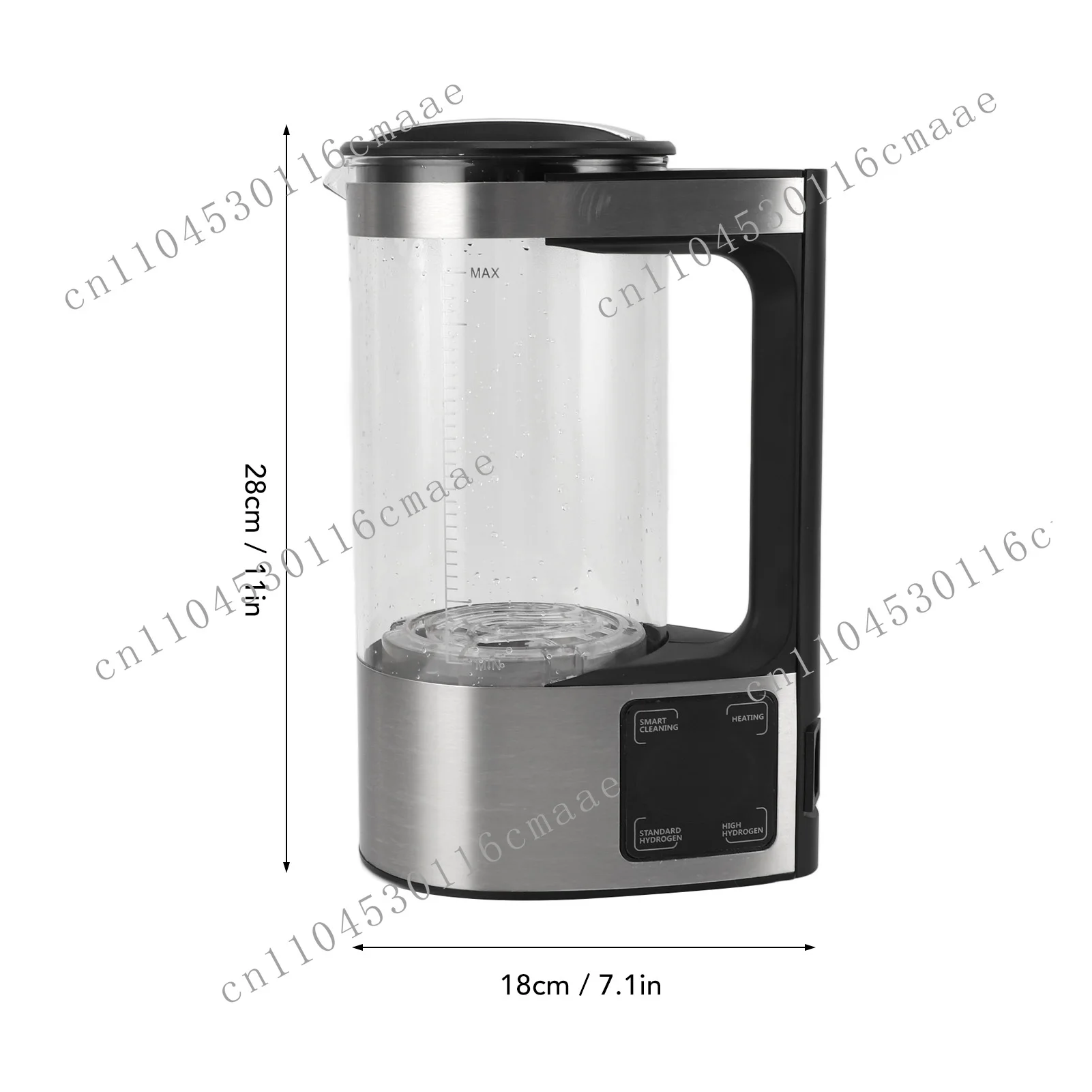 New 2L Electric Kettle Machine, Water Filter, Beverage Generator, Ionized Water Generator, 110V-240V