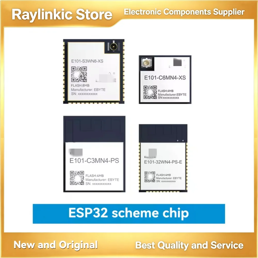 EBYTE E101-32WN4-PS E101-C3MN4-PS Wireless Module E101 2.4GHz Blue-tooth BLE 5.0/5.3 LowPower Consumption Development Board
