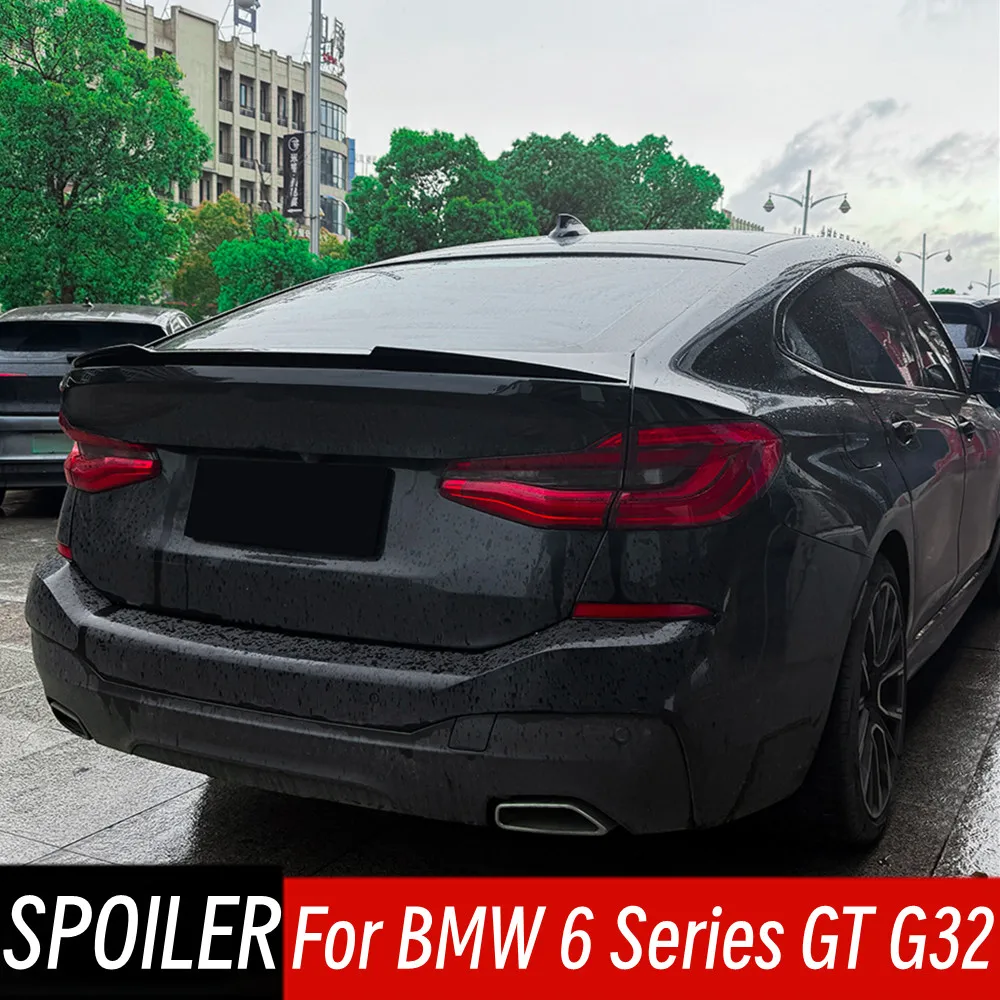 

For 2017-2023 BMW 6 Series GT G32 630i 640i 620d 630d 640dxDrive Rear Trunk Boot Lid Spoiler Wings Car Exterior Accessories Part