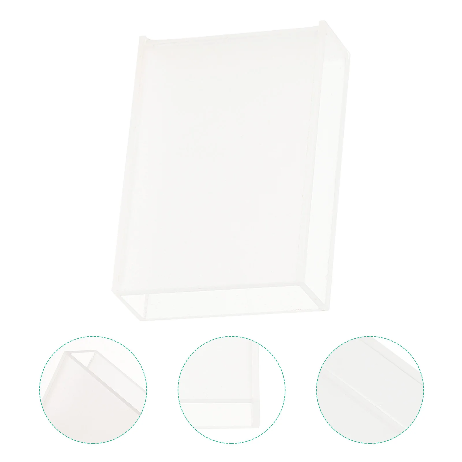 

2Pcs Optical Glass Cuvettes 30mm Spectrophotometry Laboratory Sample Cuvette Set Accurate Reading Tool Laboratory Cuvette