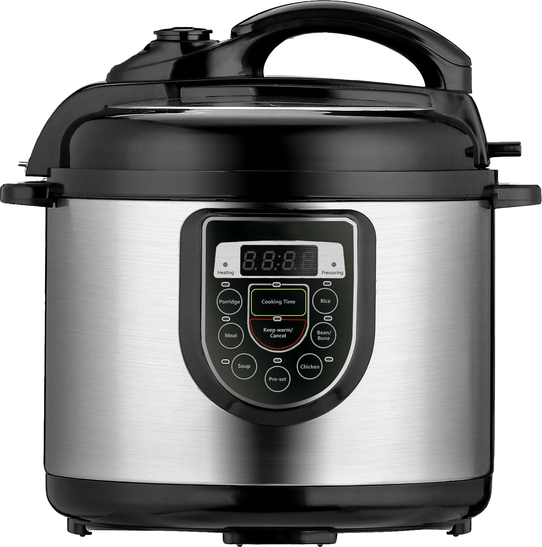 Prestige Electric Programmable Pressure Cooker with Aluminum Inner Pot 5L/6L/8L/10L Capacities for Household & Hotel Use