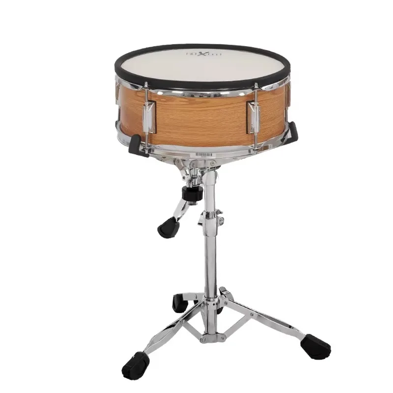 

14" Natural Color Snare Drum Pad Include Metal Stand From XD-1080-KM Various Compatible Dual Zone Mesh & Rim