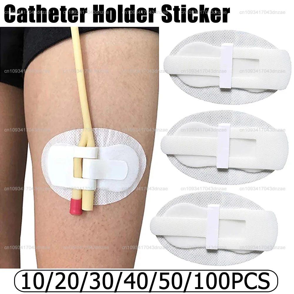 Catheter Holder Tube Leg Sticker Tape Fixing Urinary Clip Securement Leg band Fixation Urine   Catheter Stabilization Device