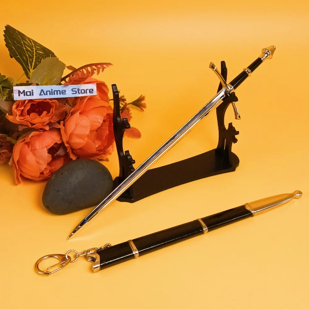 8,6-calowa Katana Bagginsów Średniowieczny Glamdring Narthil Szabla Samurajska Pierścień Miecz Aragorna Prawdziwa Japońska Katana Metalowa Niedoładowana Zabawka Prezent