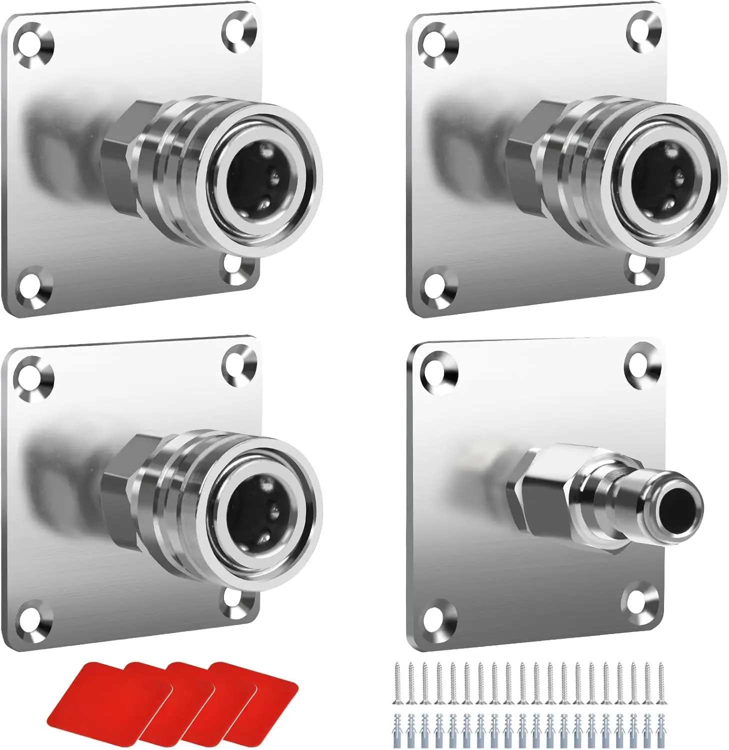 Schuimkanonhouder, 1/4' Quick Connect roestvrijstalen hogedrukreiniger mondstukmontage