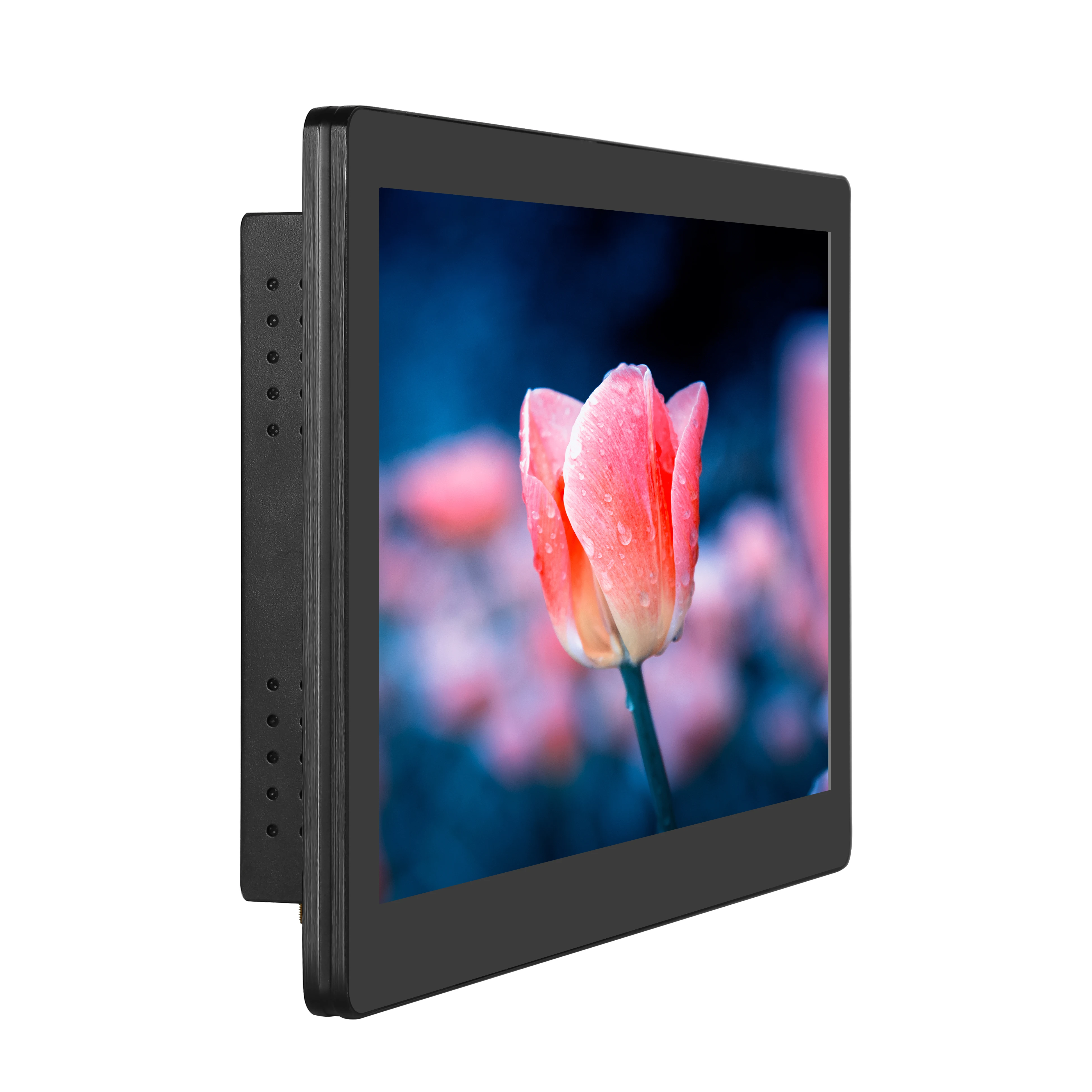 10.1 Inch Wall Mounted Industrial Kiosk Monitor USB Touch Screen RFID Reader USB Camera Self-Service Ordering 1280x800