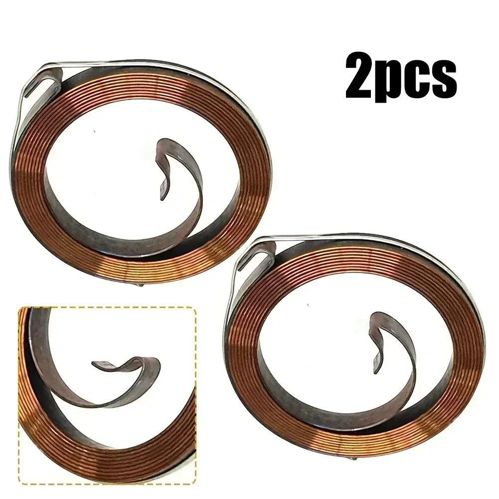 

2pc Recoil Spring Pull Starter For Honda GX110 GX140 GX200 Engine Models Lawn Mower Spare Replacement Parts