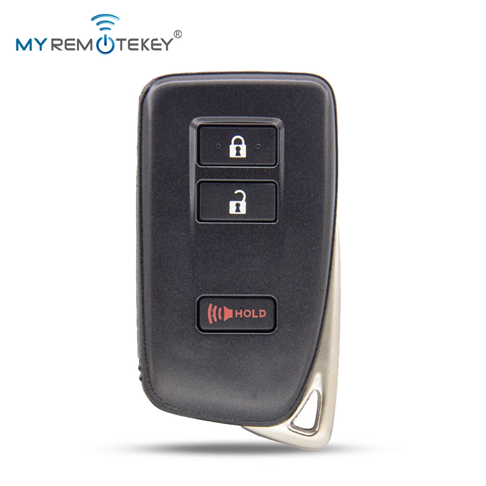MYREMOTEKEY FCC HYQ14FBA Smart Key Shell 3 Button for 2015-2020 Lexus NX200T NX300h NX300 P/N 89904-78460