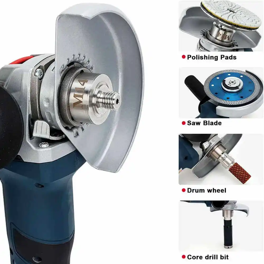 

Angle Grinder Conversion Screw Output Shaft Accessories X-LOCK Connector Conversion M14.M10 Polishing Screw