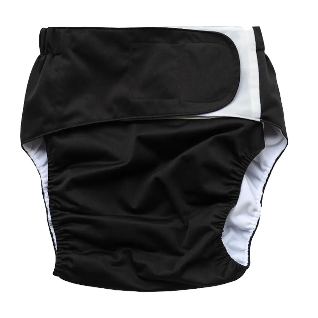 Waterproof Hygiene Pad Comfy Large Adjustable Nappy Pants Smooth Incontinence Underwear Home Reusable Adult Diapers