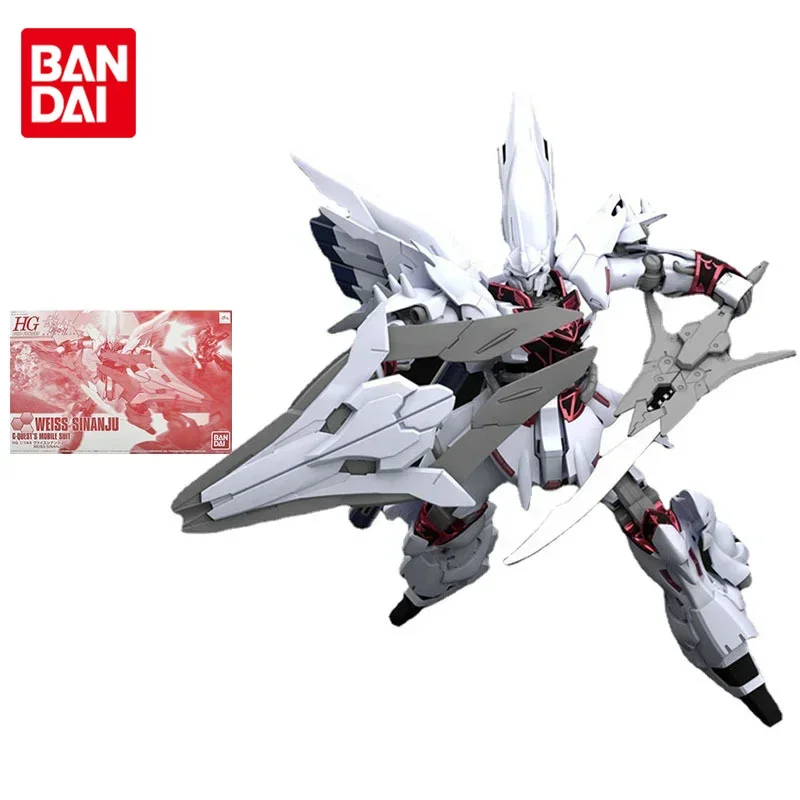 

Special OfferBandai Gundam Mol Kit Anime Figure PB Limited HGBF MSN-06SW Weiss Sinanju Genuine Gunpla Action Toy Figure Toys fo