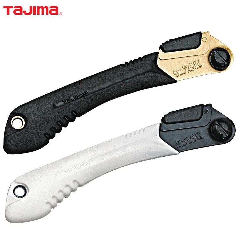 Tajima G-SAW manico pieghevole per lama per sega portatile Survival Garden manico per sega a mano giapponese potatore per alberi in legno attrezzi