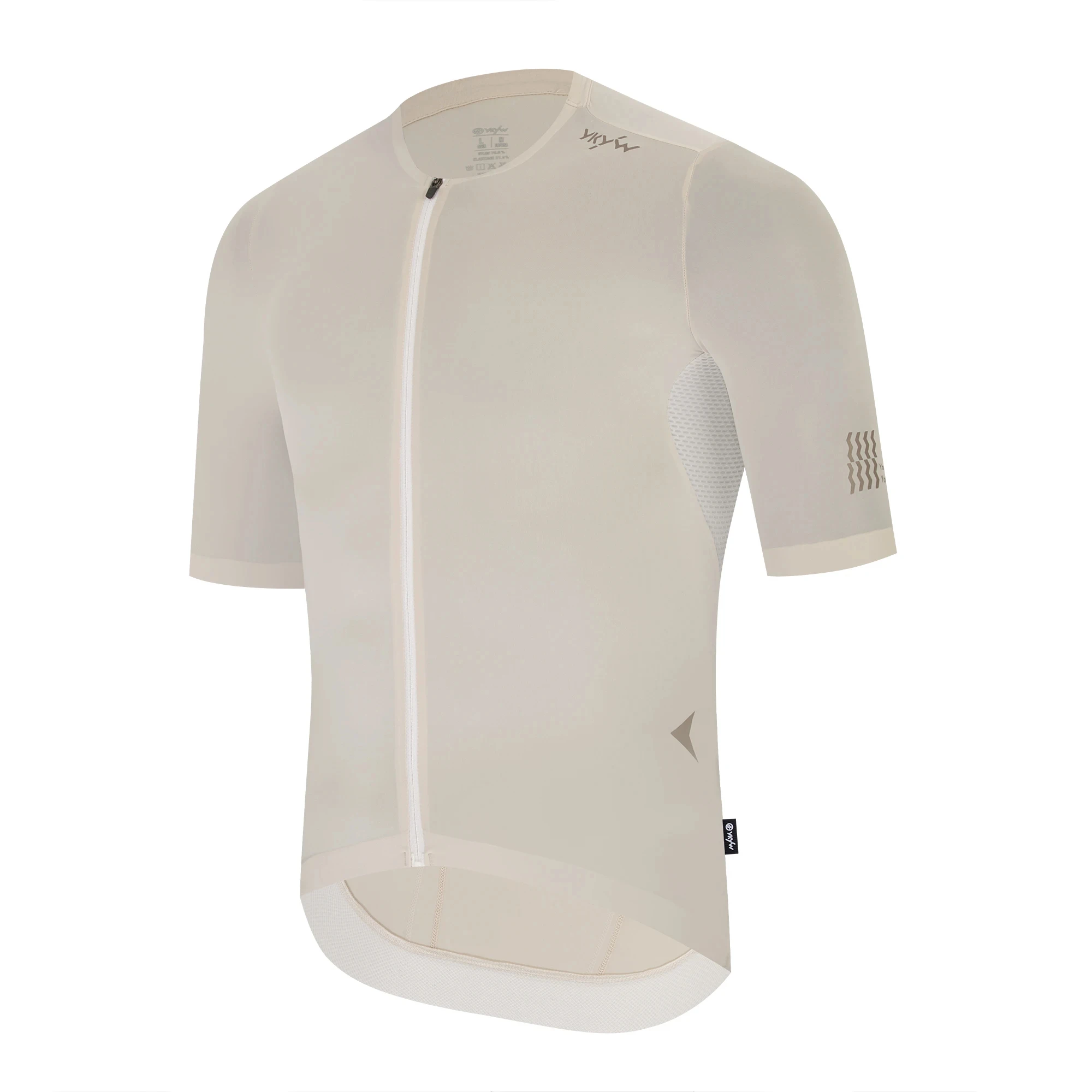 YKYWBIKE 2026 Sommer Herren Radtrikot Kragenlos Kurzarm Cool-Touch Rutschfest Schnelltrocknend Atmungsaktiv Rennrad MTB Oberteil – Detail 31