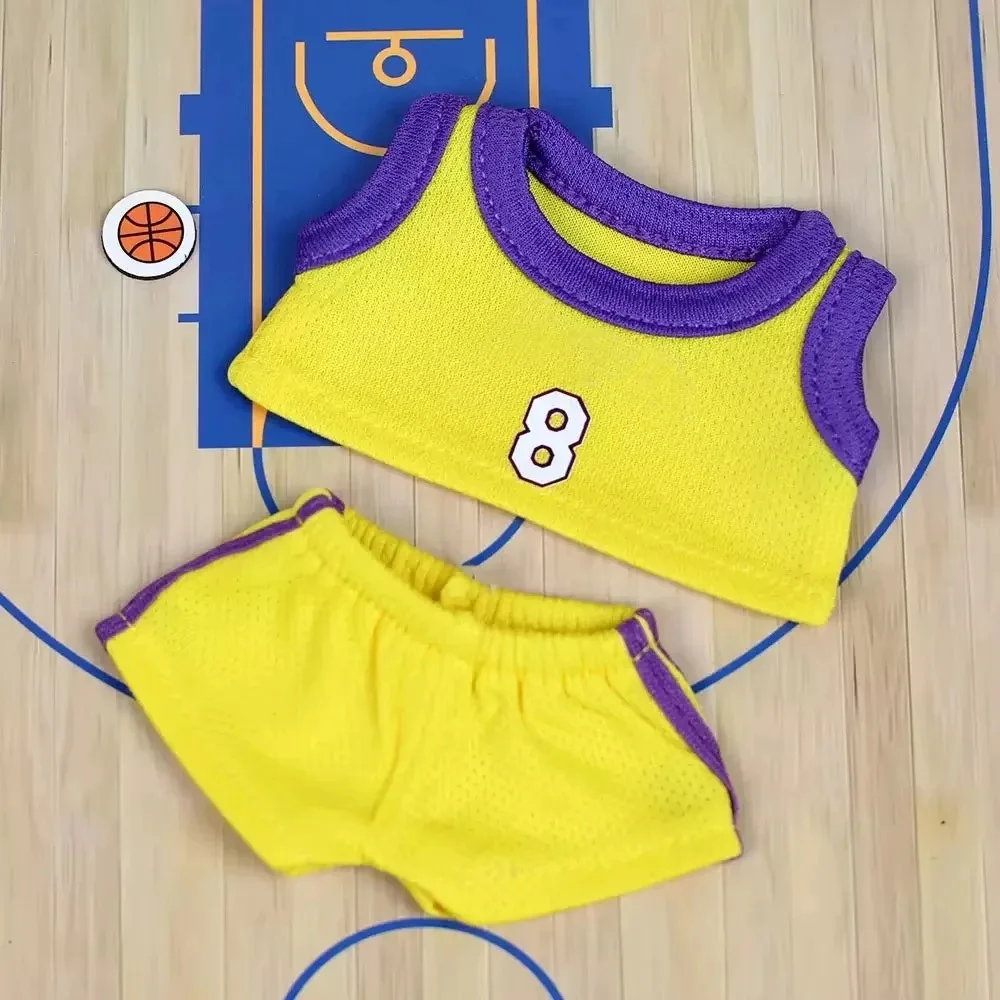 Nueva ropa para muñecas de 15cm/17cm V1 V2, jugador de baloncesto, ropa bonita, decoración para muñecas, accesorios para muñecas, regalos para labubu