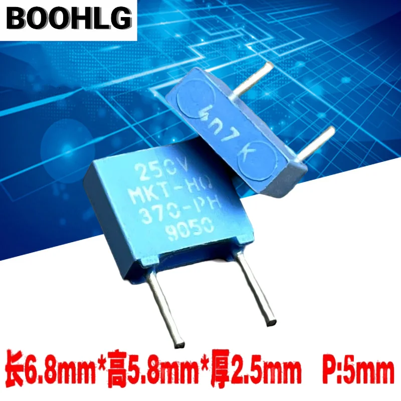 20 шт. BC MKT370 4,7nf 472 4n7 100 В 250 В медный контактный пленочный конденсатор